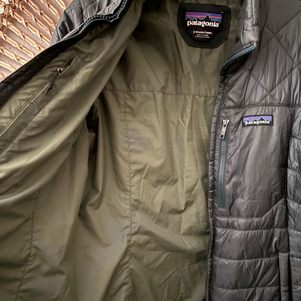 Patagonia Radalie puffer jacket dark green - Picture 5 of 9